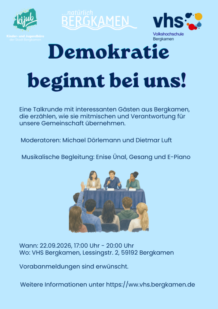 Öffnet die Seite 'Demokratie beginnt bei uns'